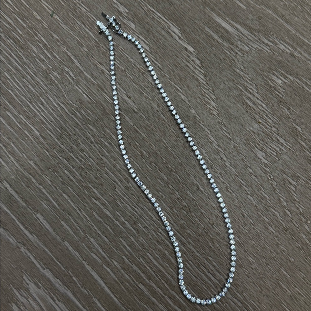 NWOT costume diamond tennis necklace